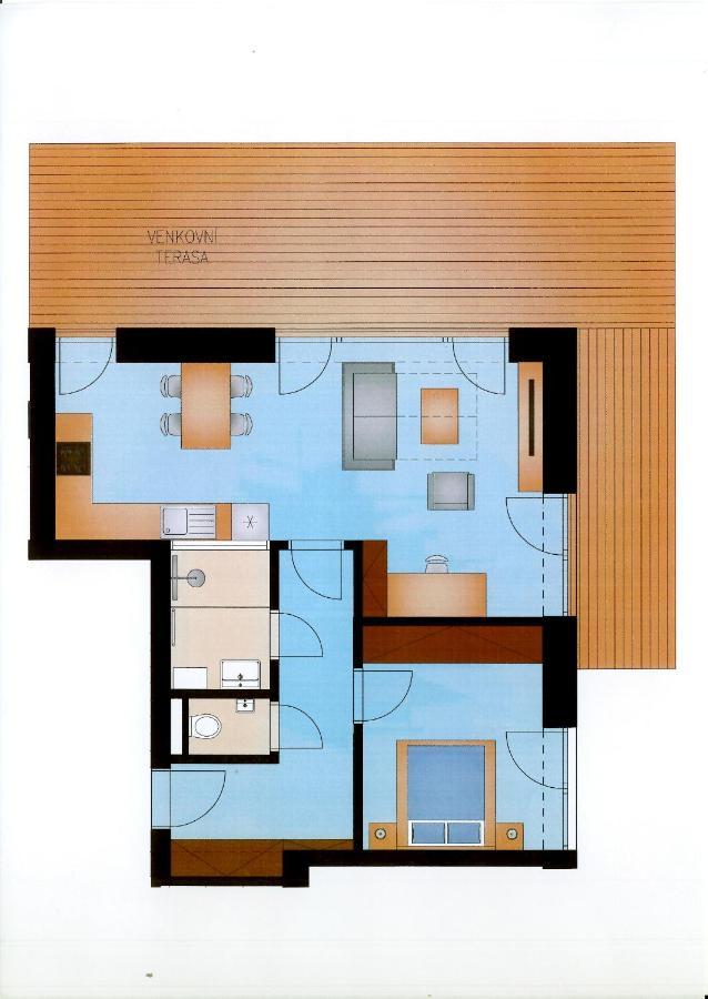 Apartmany Semily Buitenkant foto